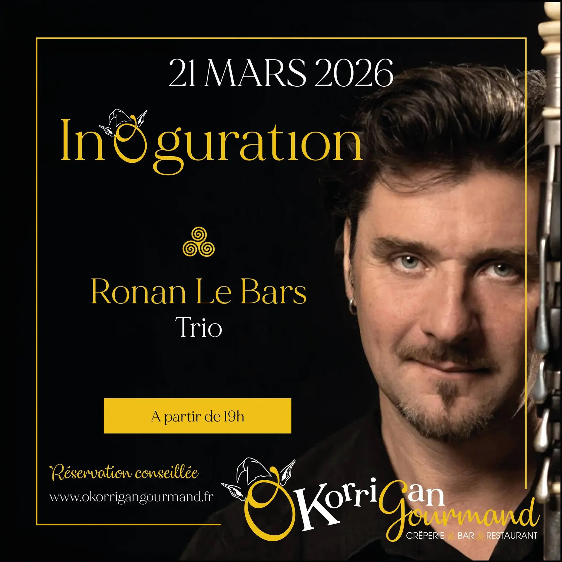 O Korrigan Gourmand Ronan Le Bars Trio