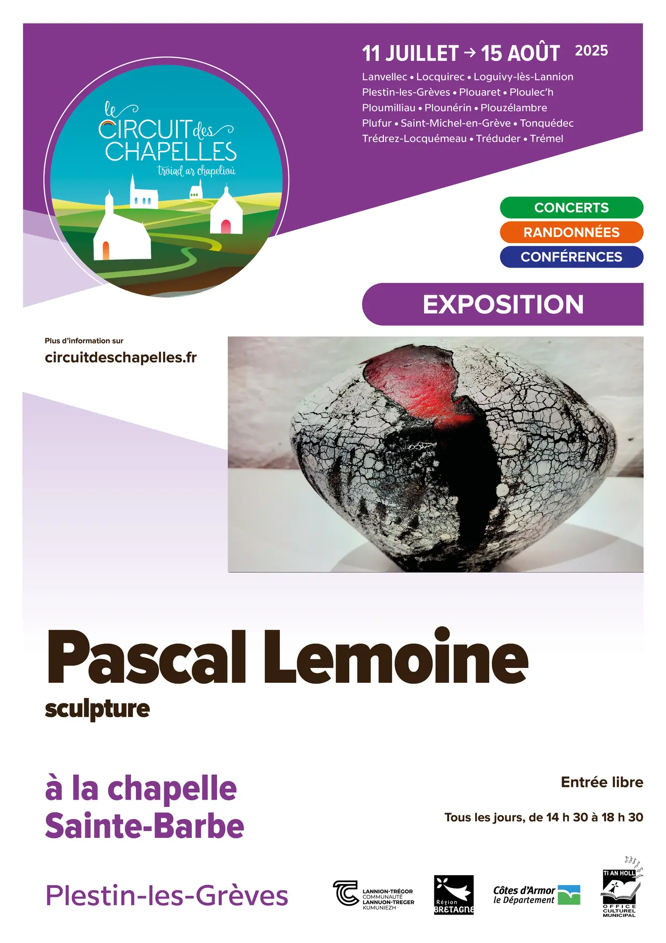 Pascal Lemoine 2025 Affiche