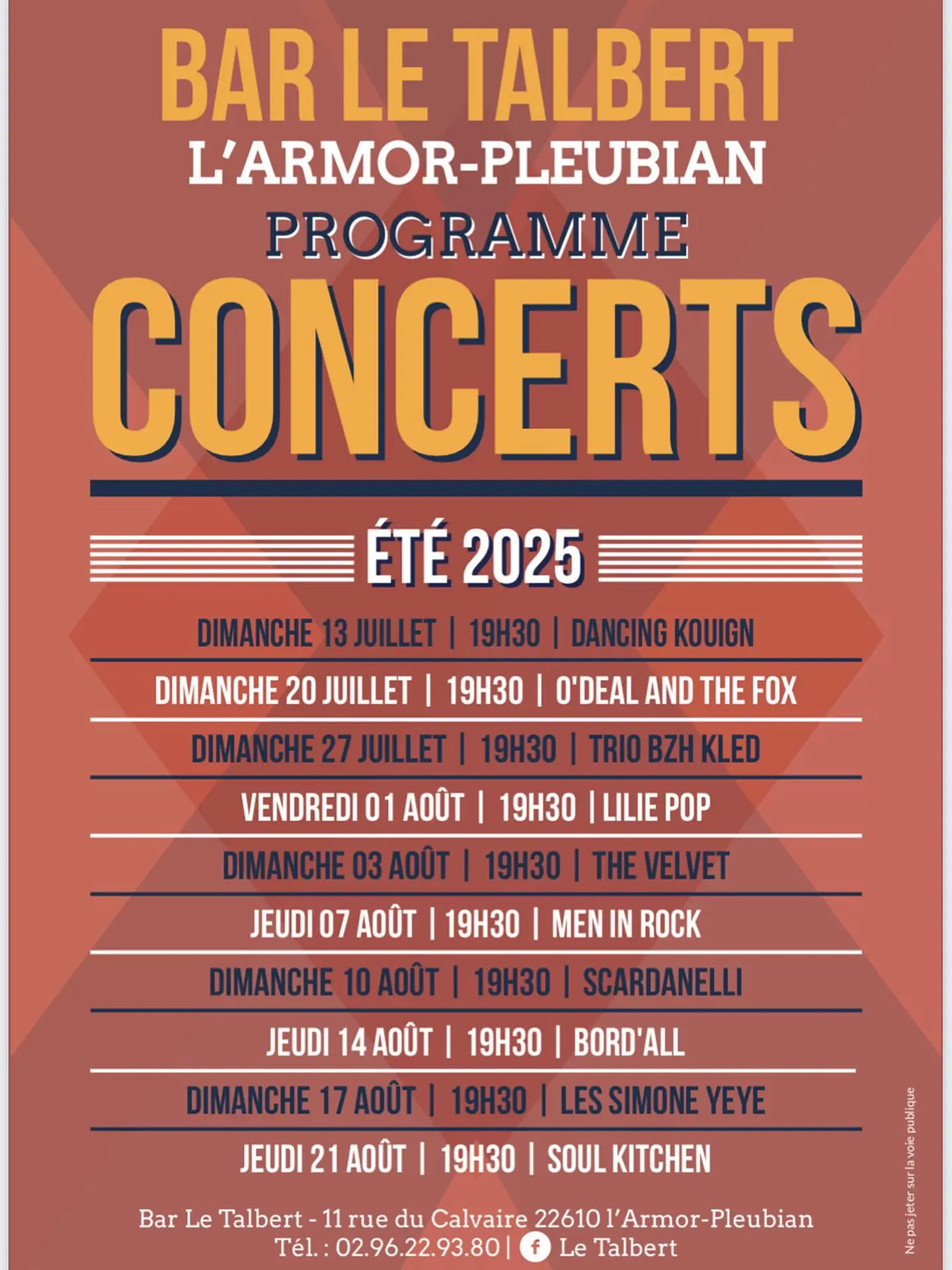 Programme Le Talbert Pleubian