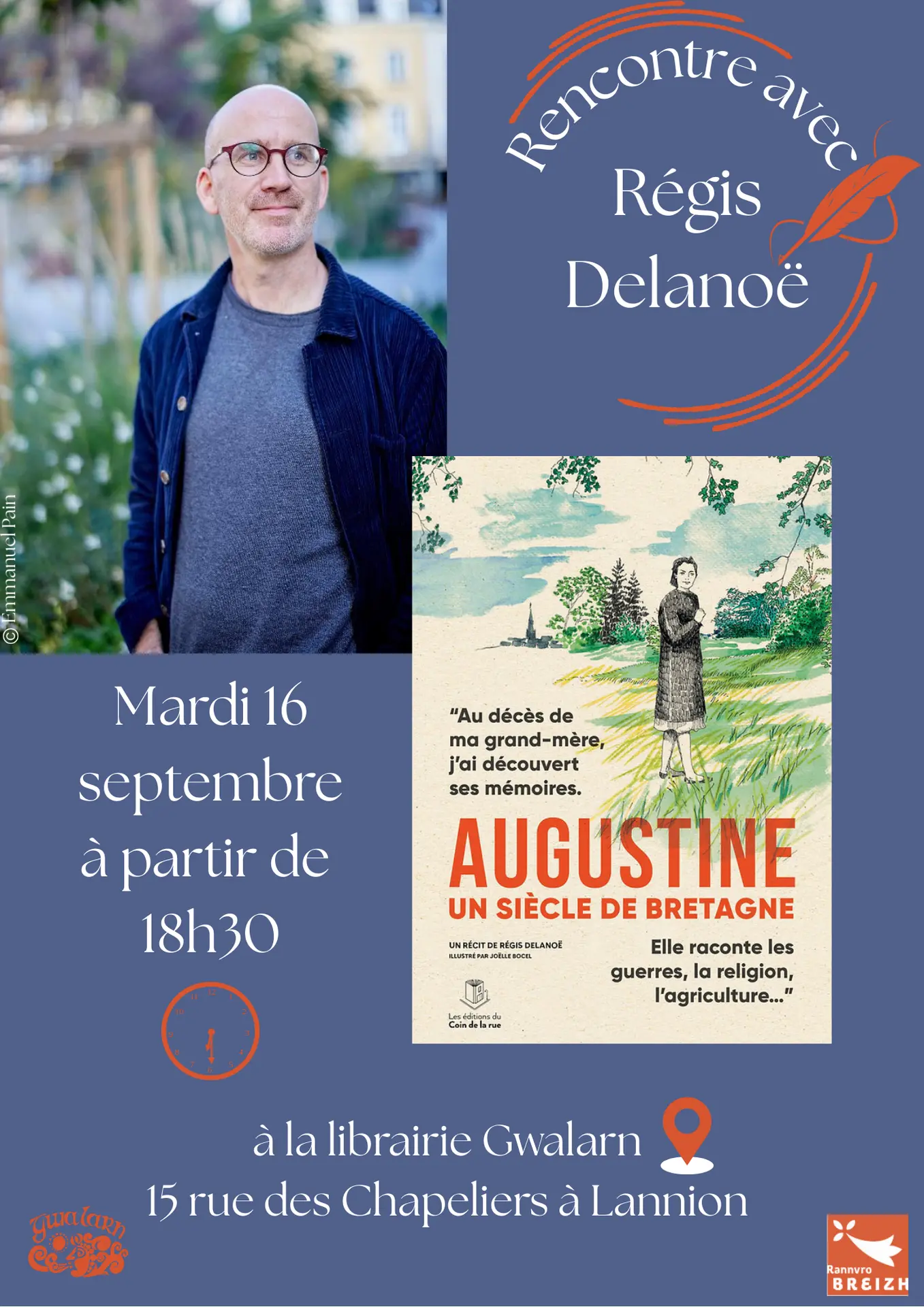 Rencontre avec Régis Delanoë - 1