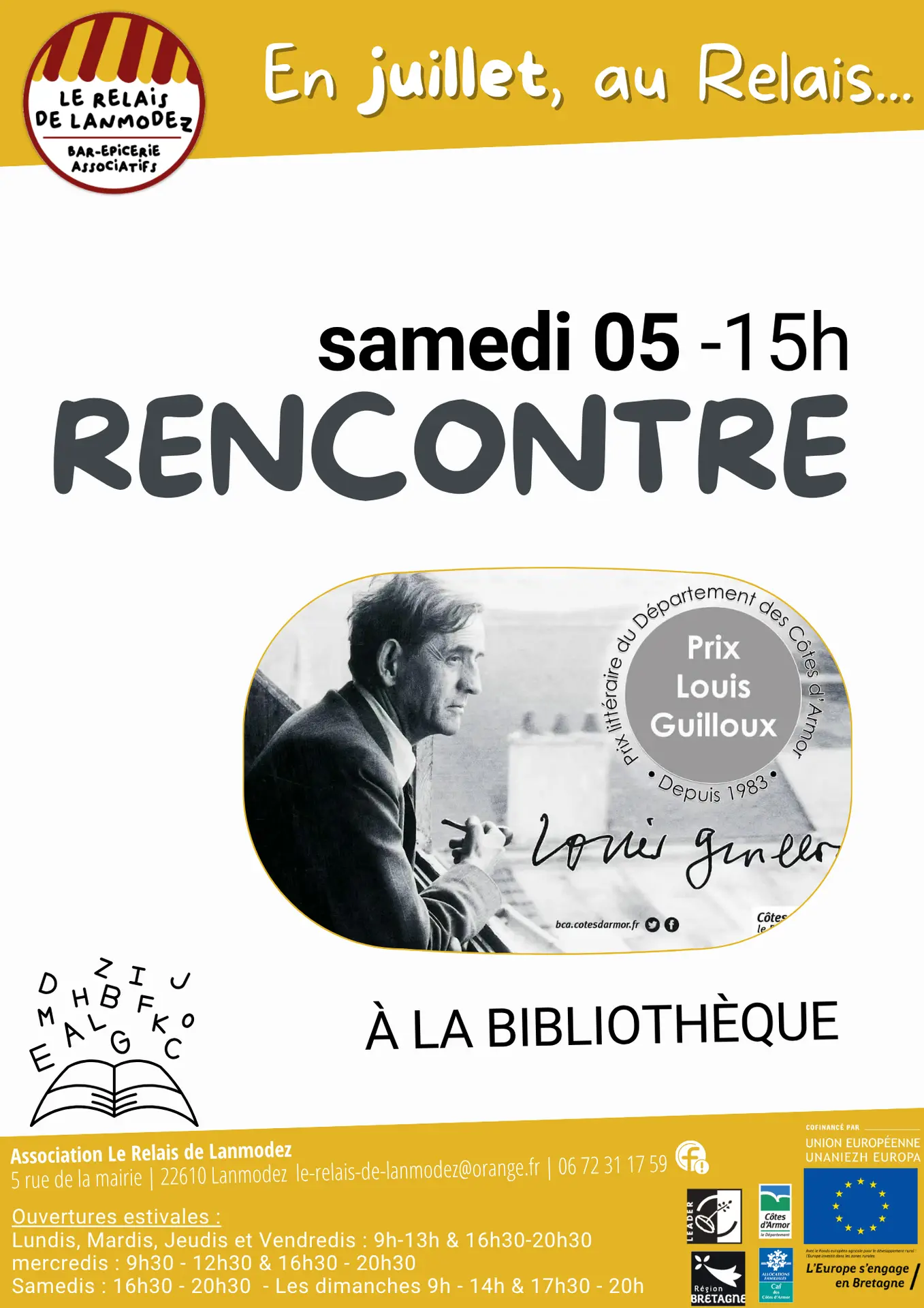 Rencontre prix Louis Guilloux