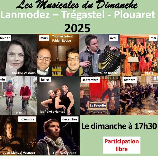 Les musicales du dimanche