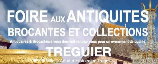foire aux antiquités Tréguier