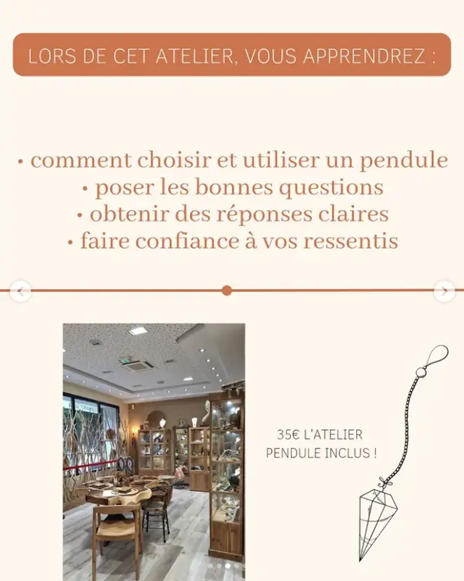 Initiation au pendule