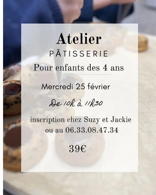 Atelier patisserie