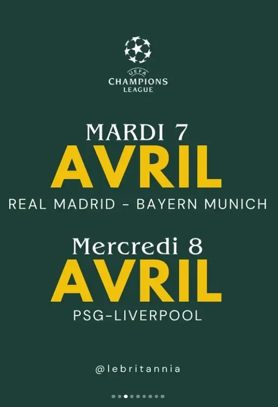 Réal Madrid / Bayern Munich