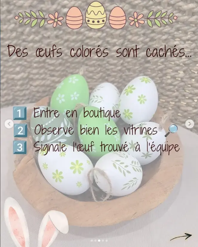 Pâques chasse aux oeufs