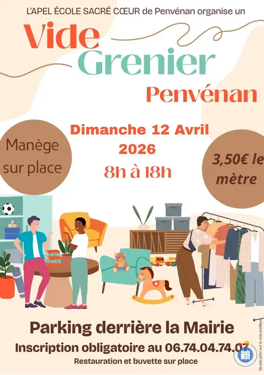 Vide grenier Penvénan