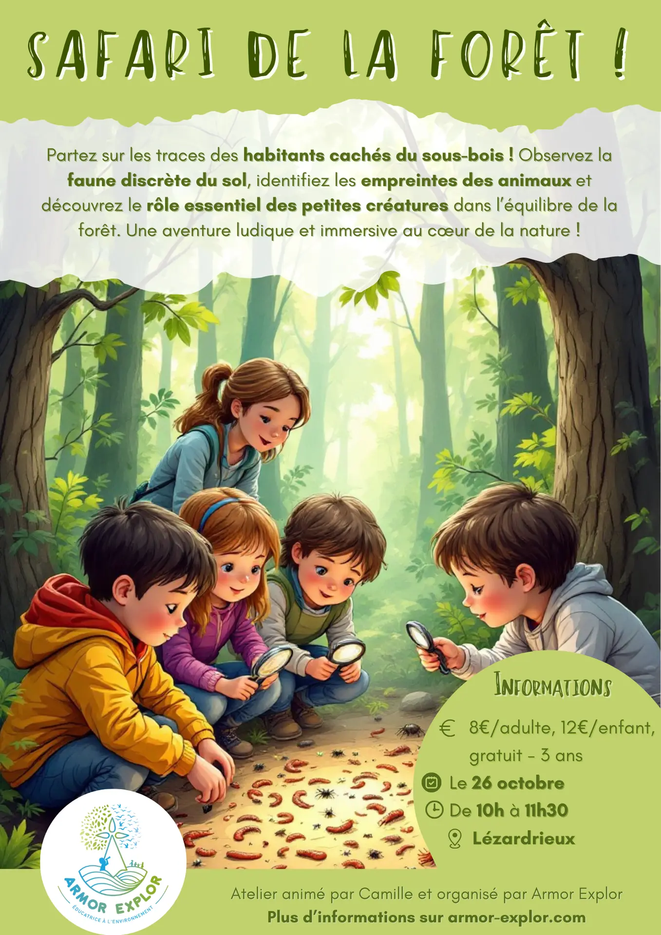 Safari de la forêt