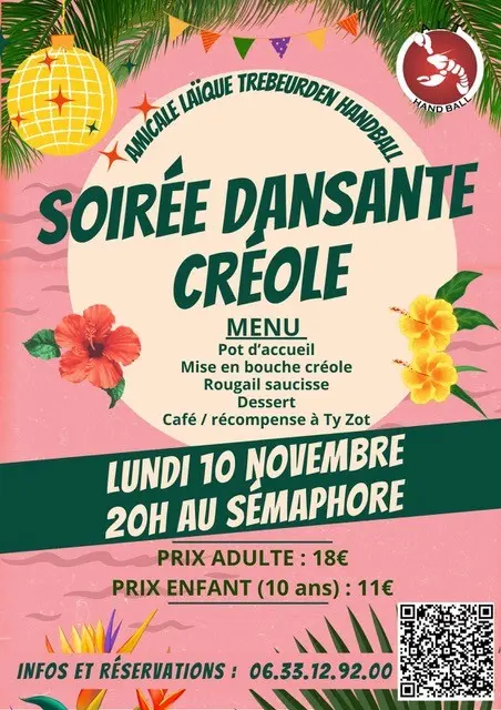 Soirée dansante créole