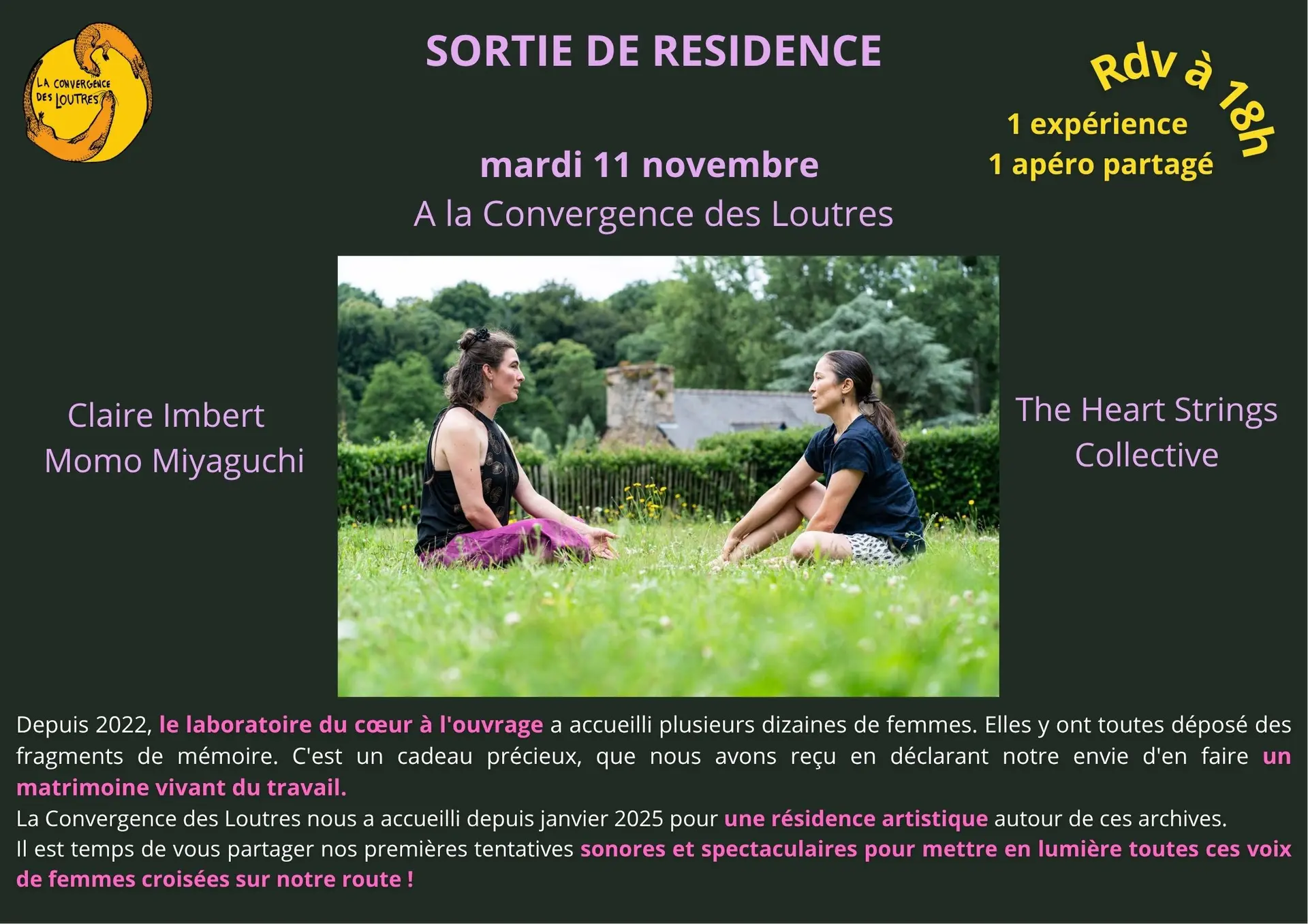 Sortie de résidence