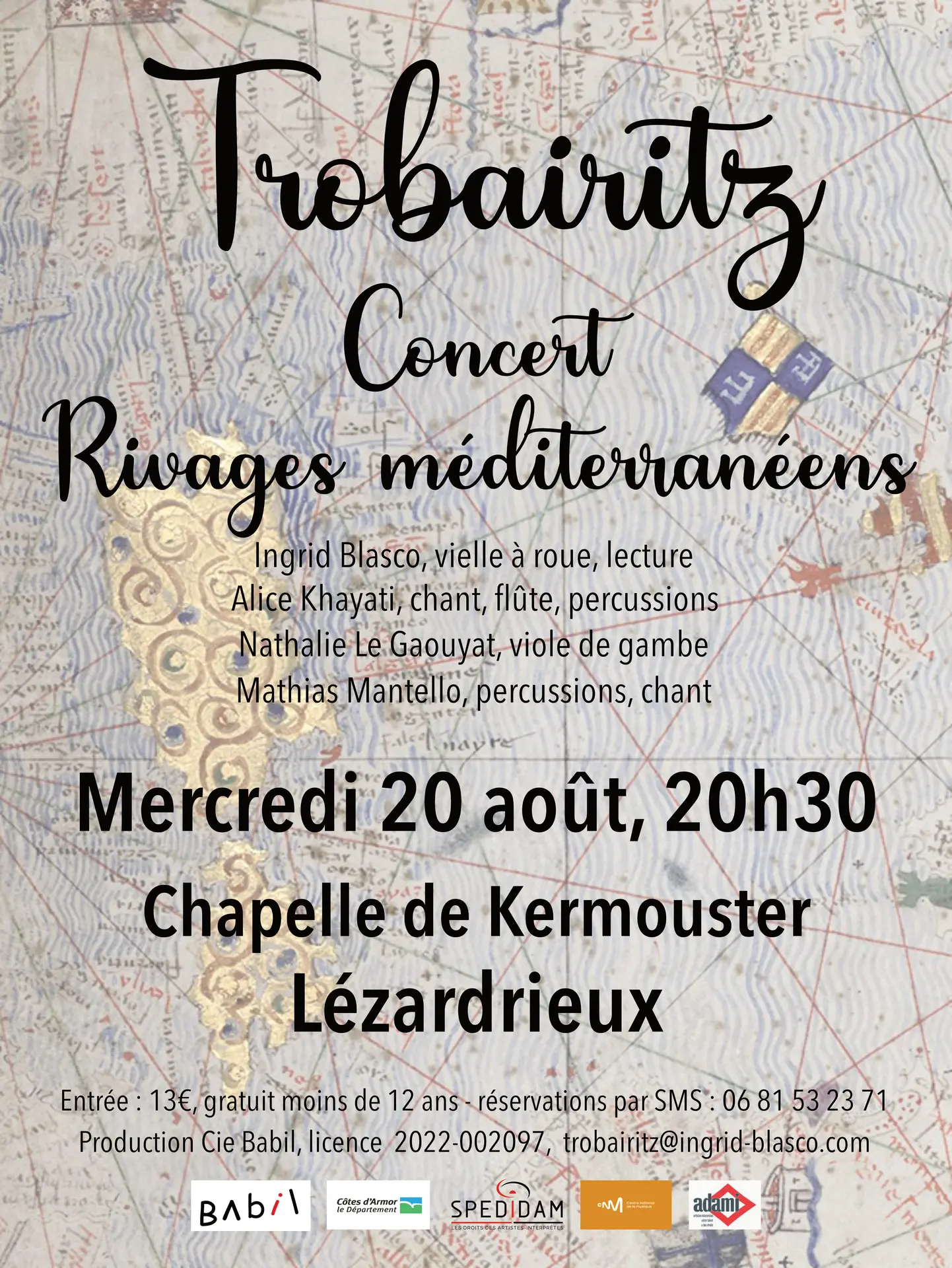 Trobairitz - 2025.08.20 - Affiche Lézardrieux - medium