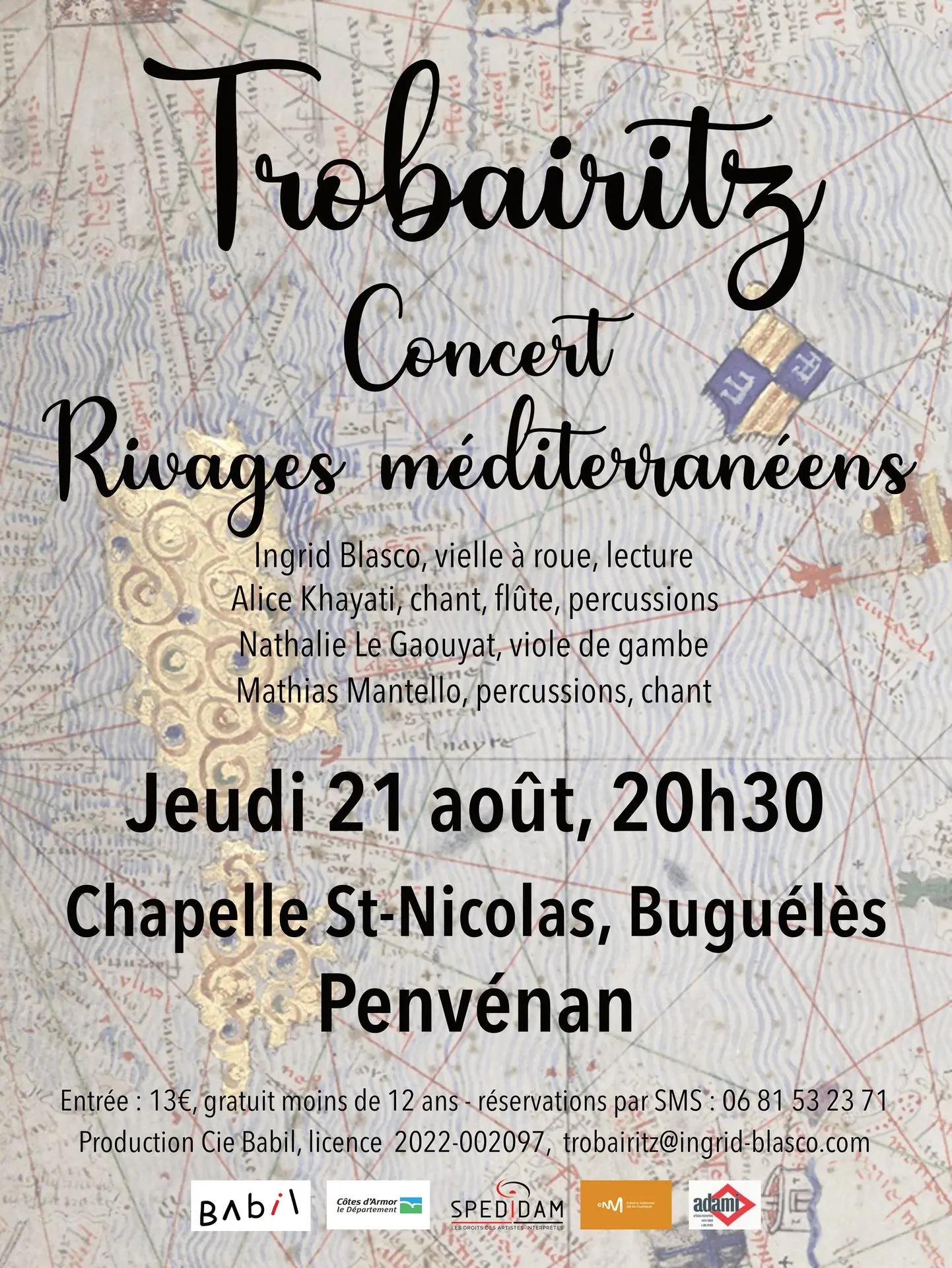 Trobairitz à Buguélès