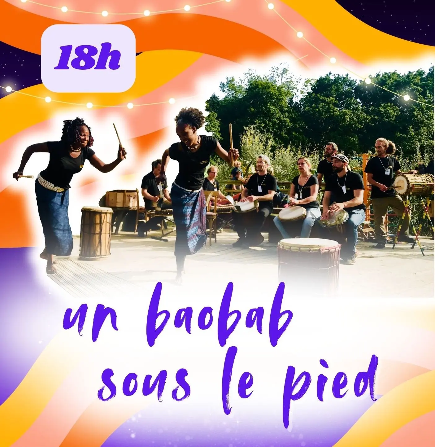 Un baobab sous le pied