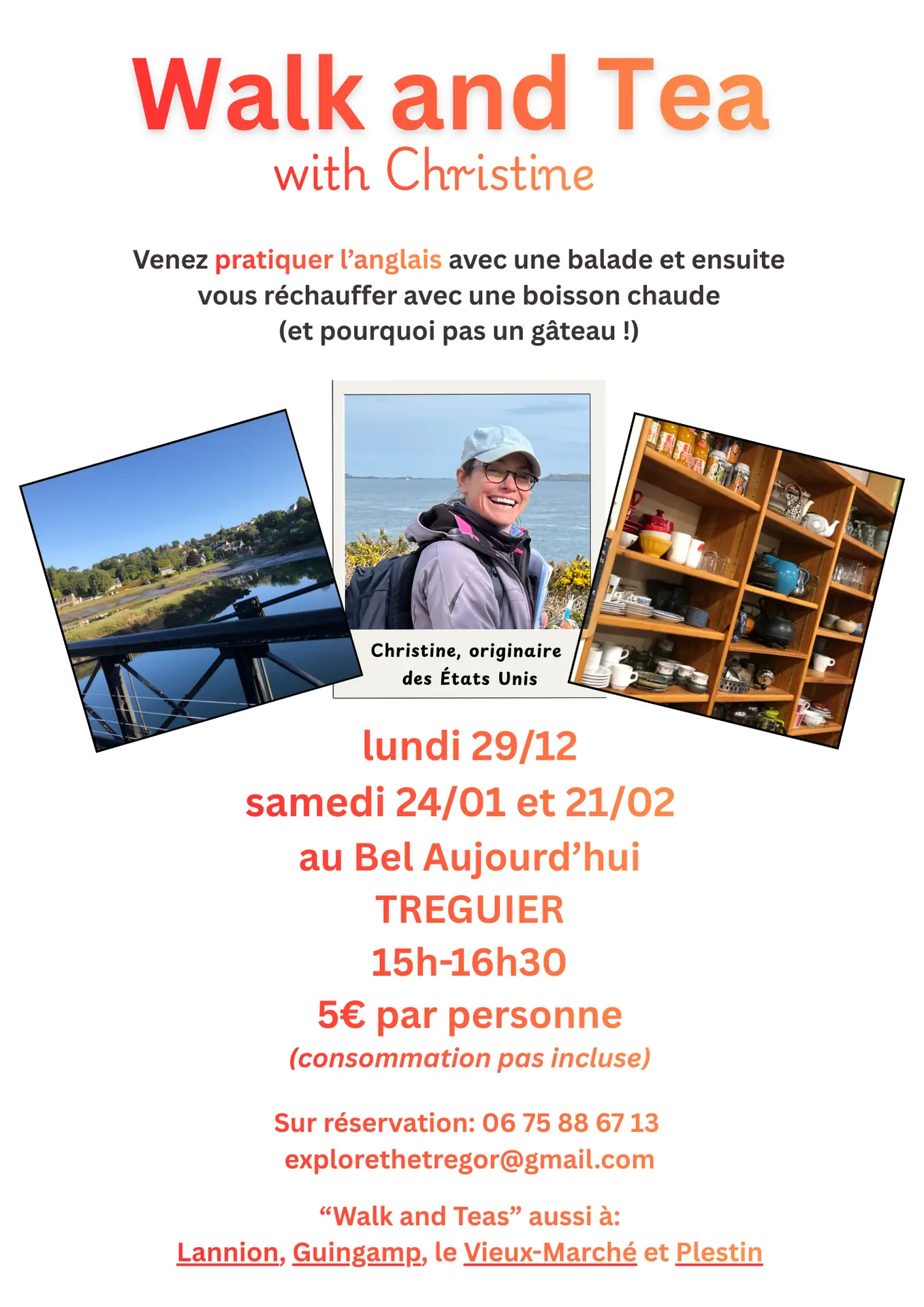 Walk and Tea Tréguier