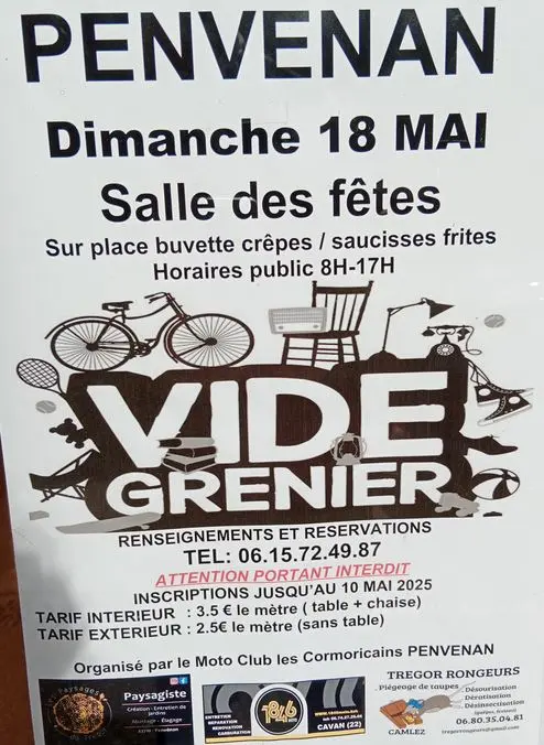 Vide grenier Penvénan