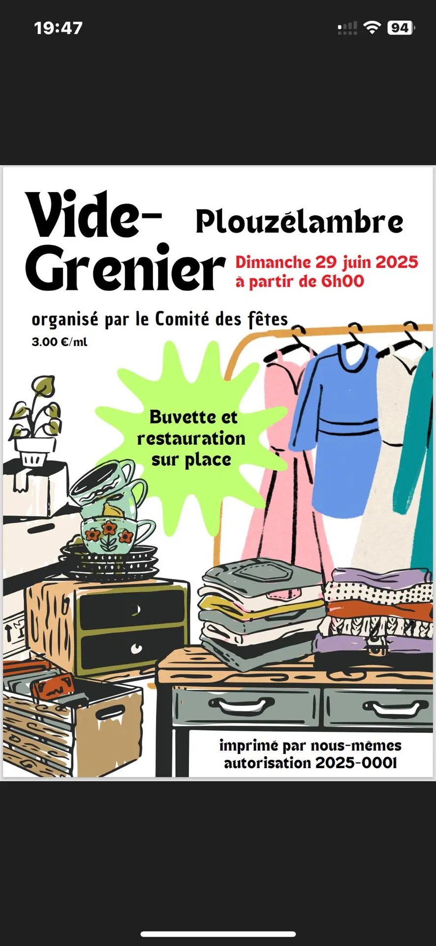 Vide-grenier-Plouzelambre