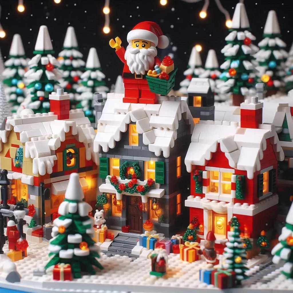 Villa de de Noël en Lego®