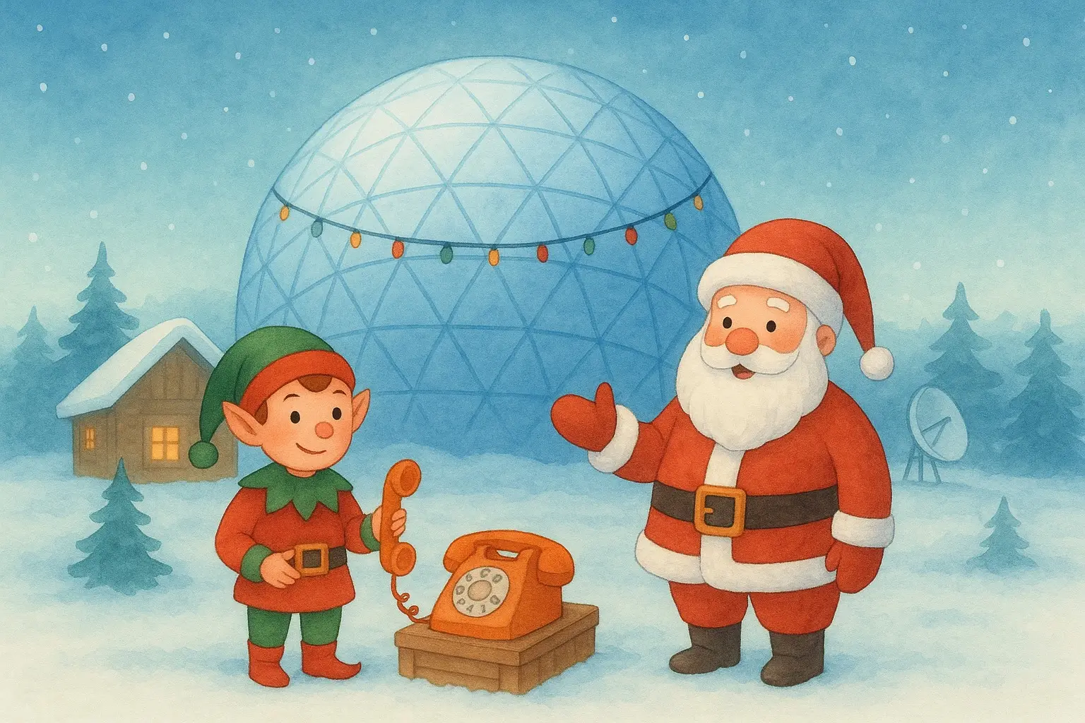 Noël à la Cité des Télécoms