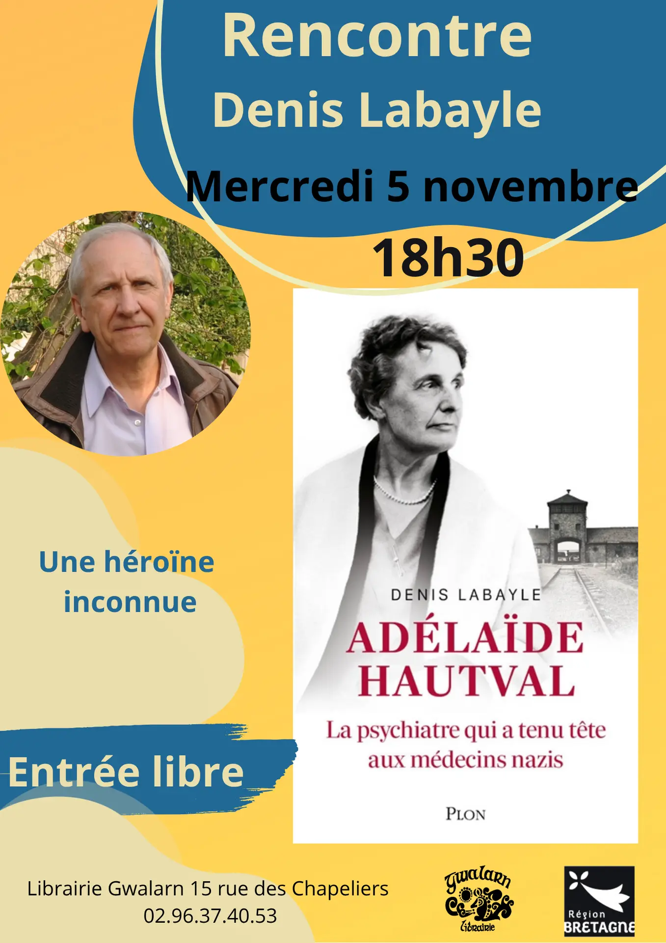 Affiche Dédicace Martin Thibault - 1