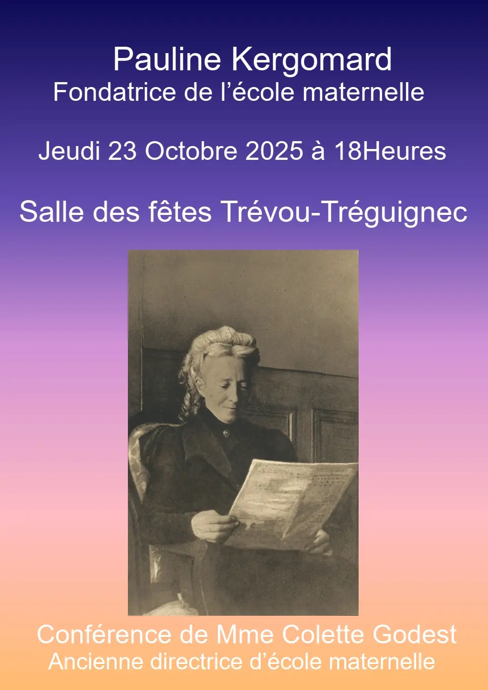 affiche-conference-Pauline-Kergomard