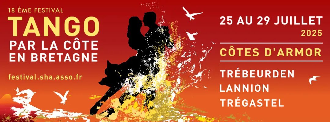 Affiche Festival Tango par la côte 2025