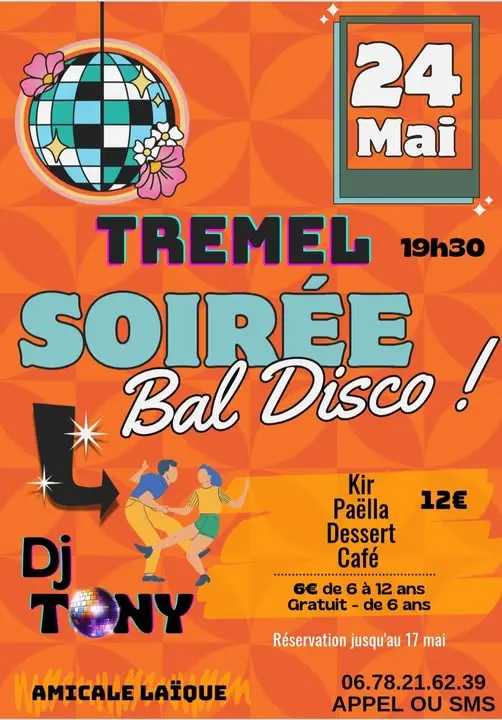 bal disco Tremel