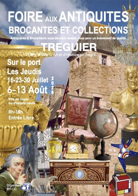 foire aux antiquités Tréguier