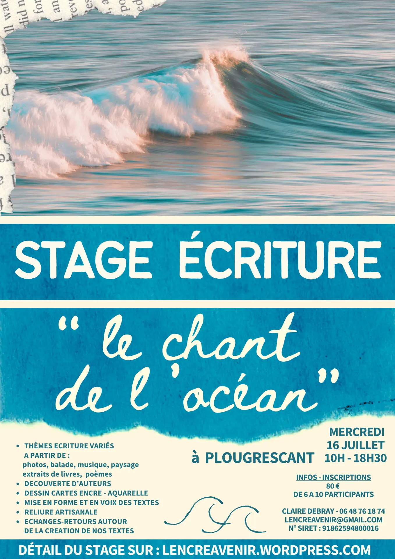 Stage d'écriture