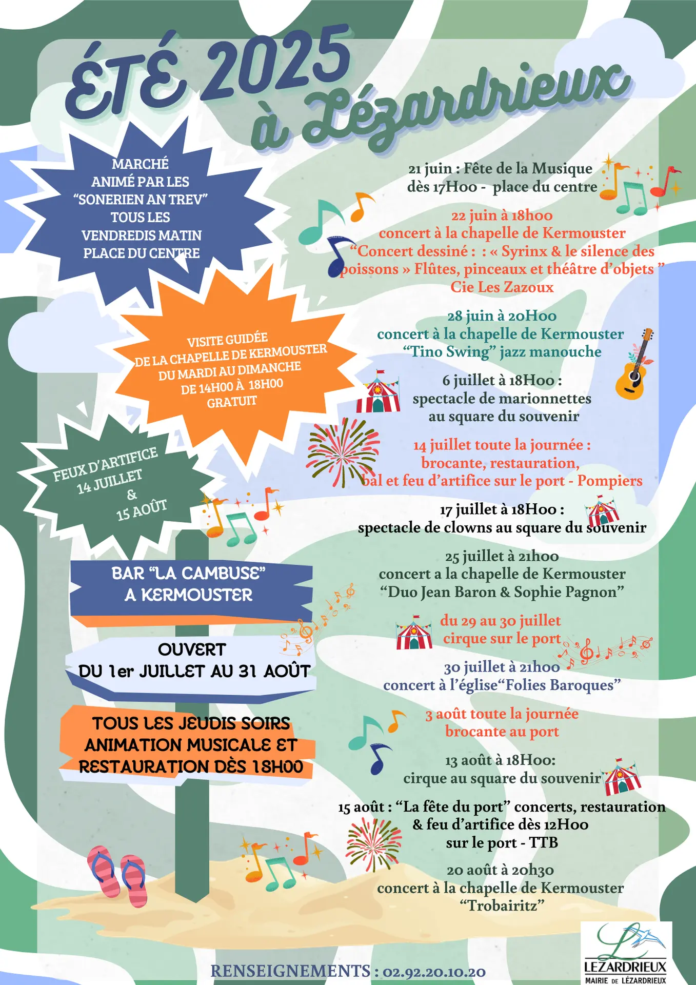 manifestations été 2025