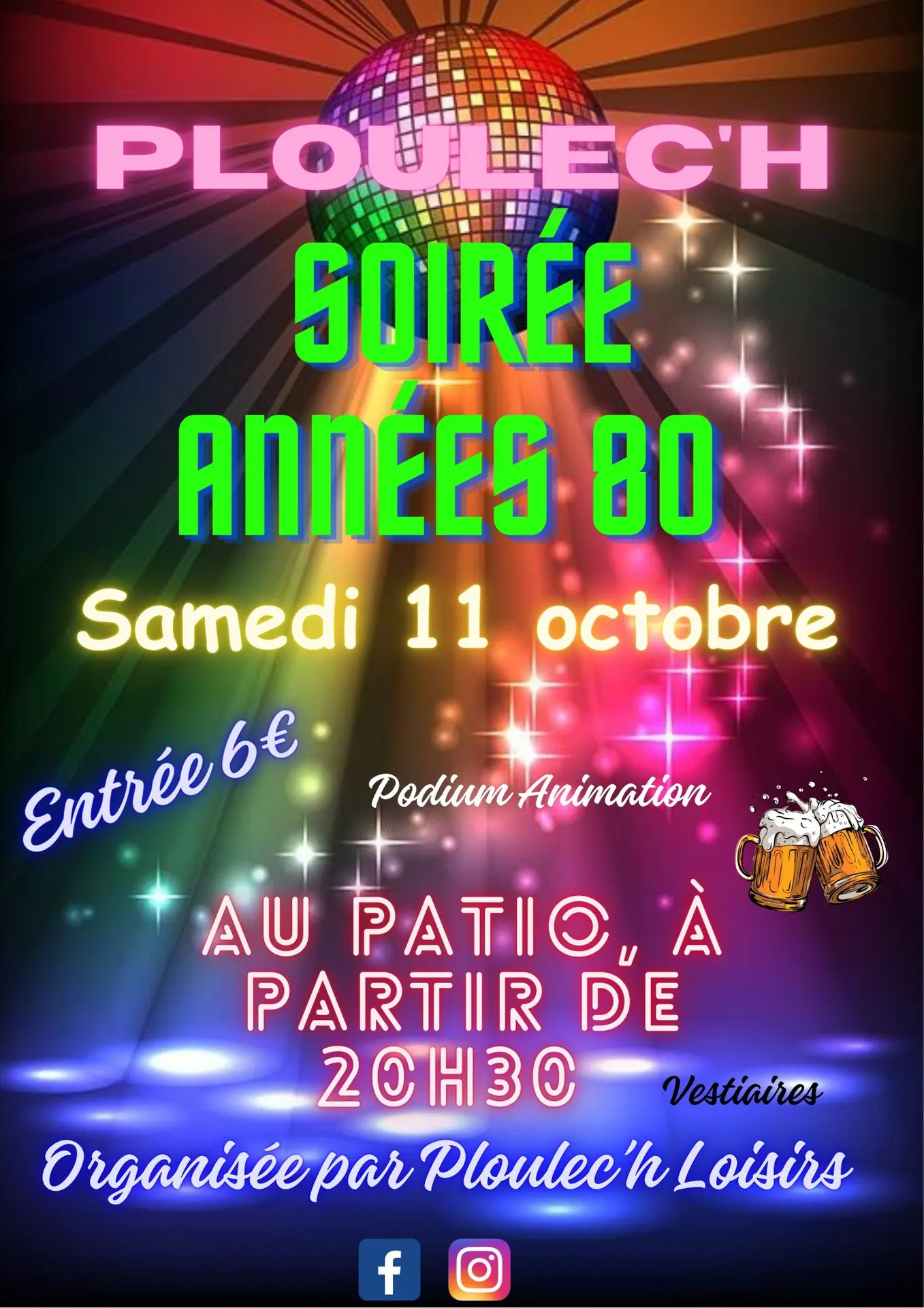 soirées années 80