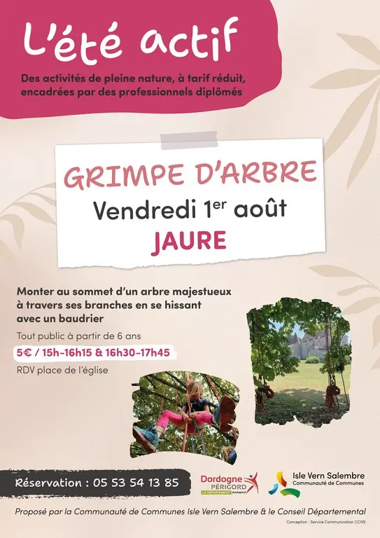 01 aout_Jaure_Grimpe d'arbre