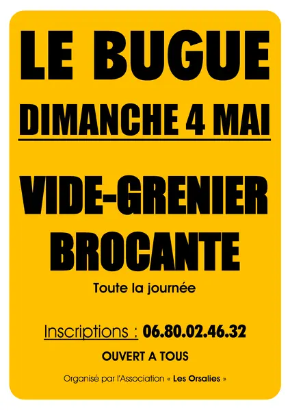 04052025 vide grenier Le Bugue