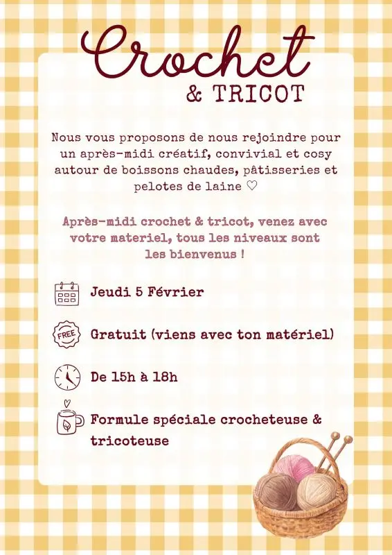 05022026_crochet et tricot_Saint Léon sur Vézère