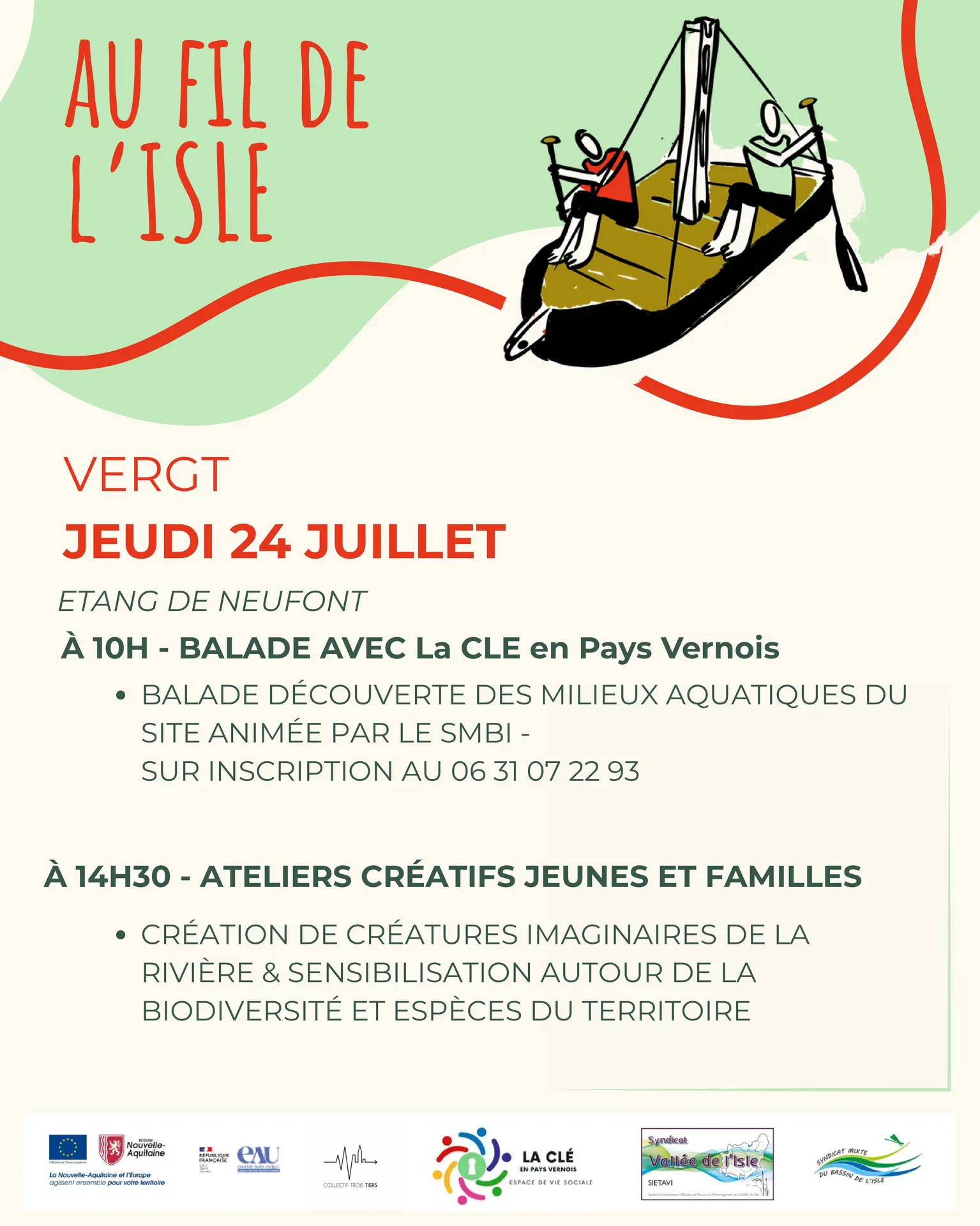 07 - Au fil de l'Isle Vergt - Lac Neufont