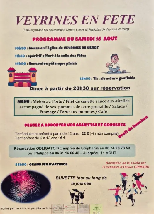 07 - Veyrines en fête, 15 aout