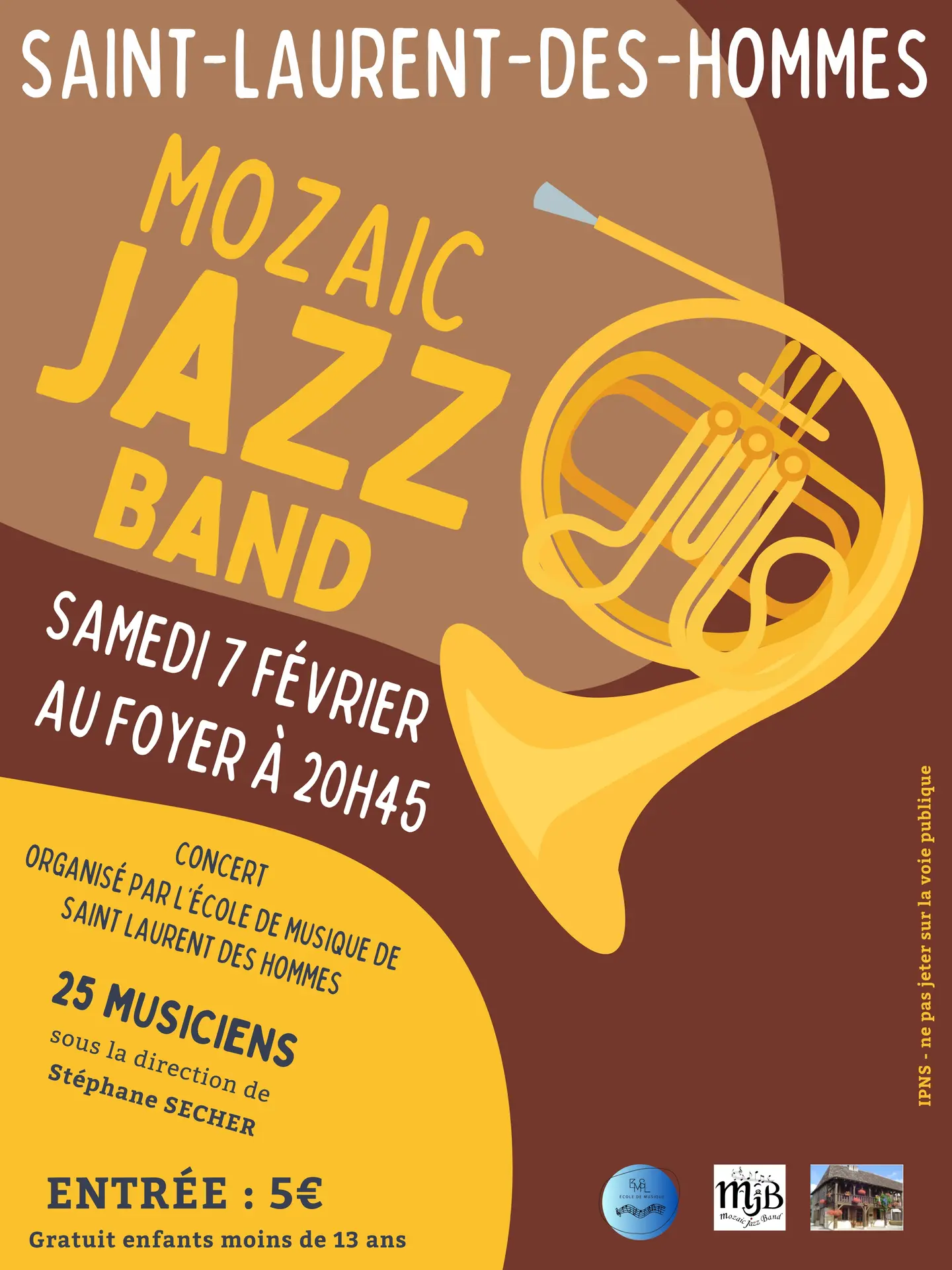 Concert mozaic jazz band