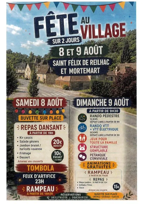 08092026_fête de village_Saint Félix de Reilhac