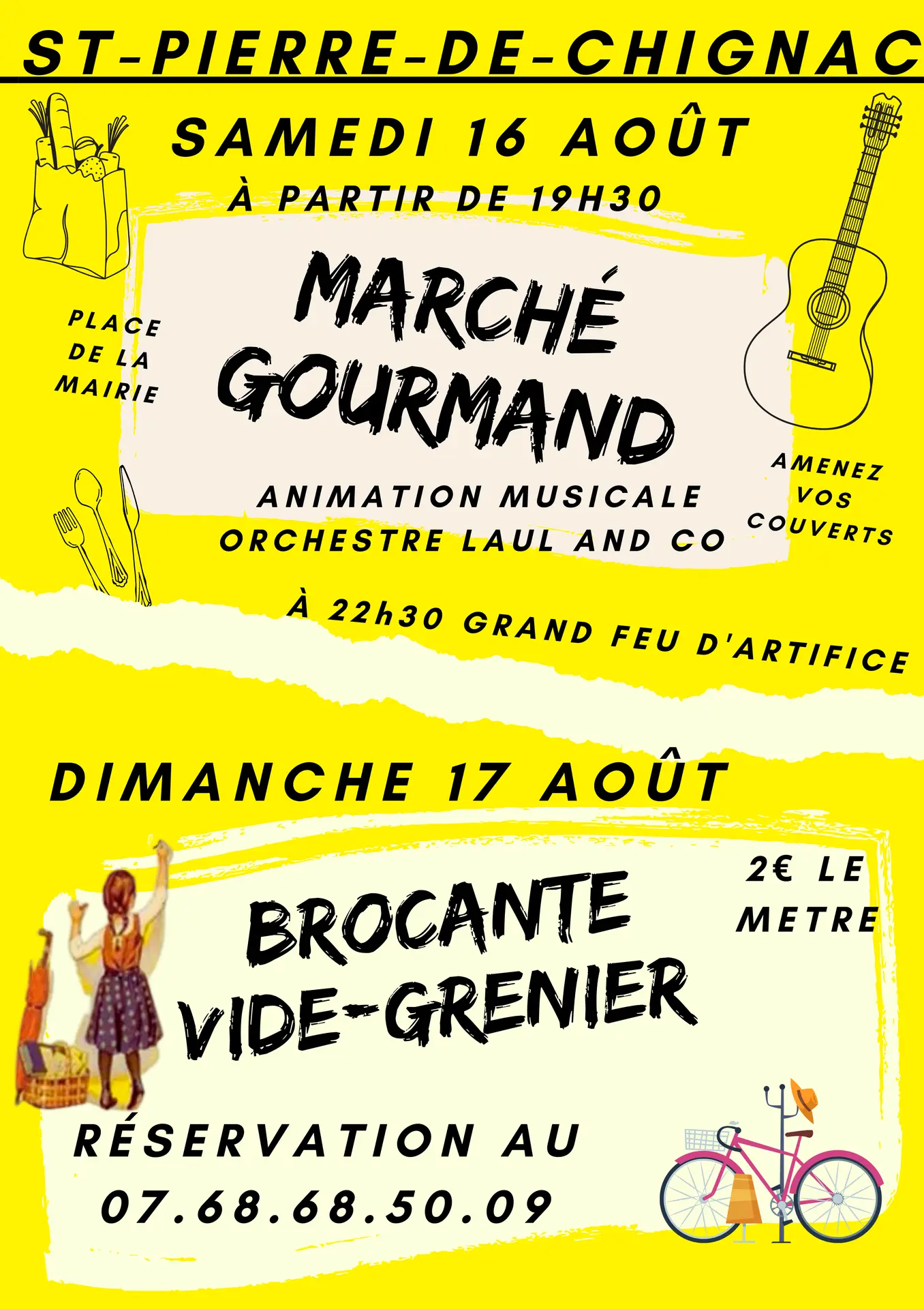 Brocante et marché gourmand SPC 2025
