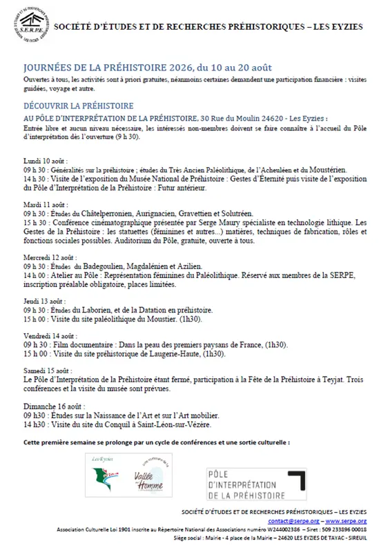 10082026_programme Journées de la Préhistoire