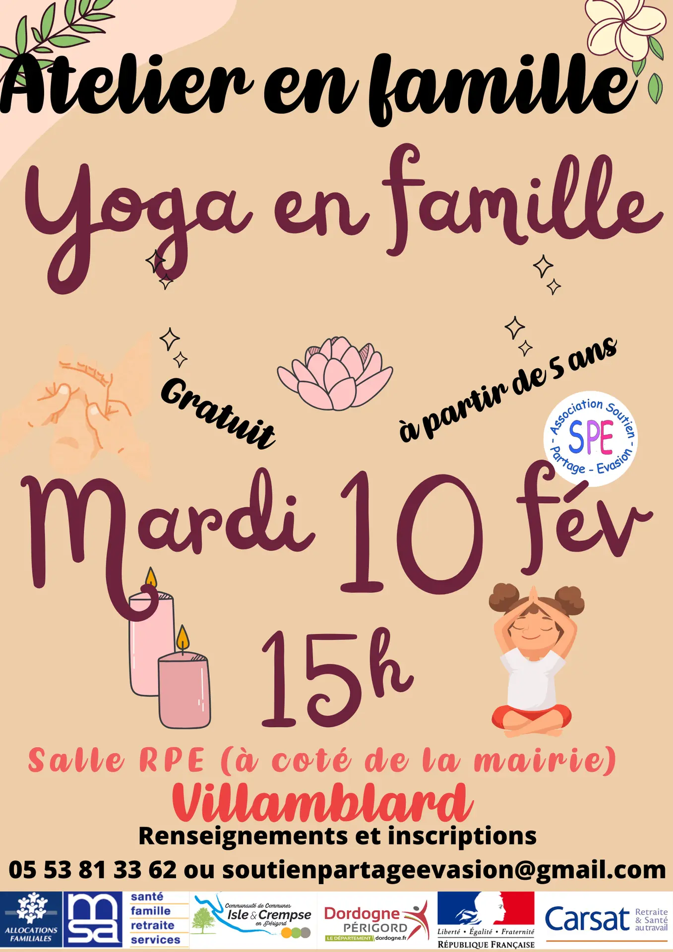 Yoga en famille - 3