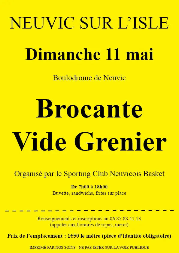 11 mai neuvic