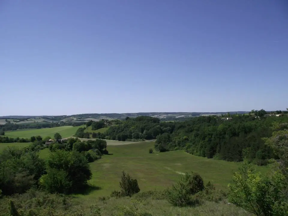 Paysage Périgord Ribéracois