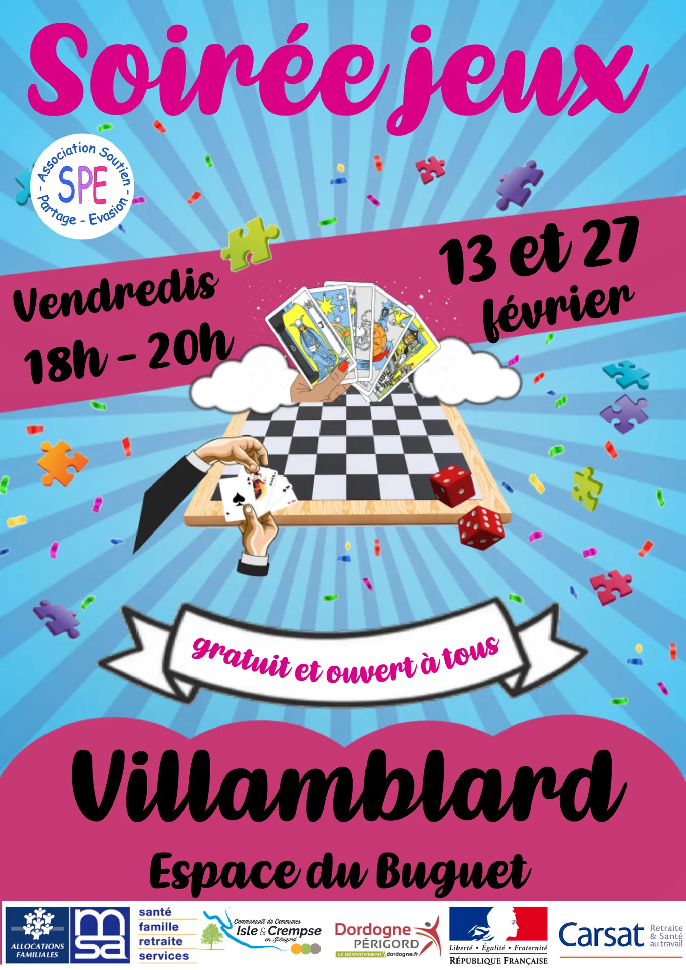 soirée jeux - soirée jeux