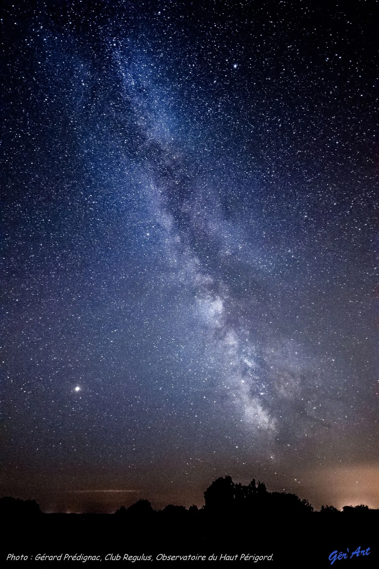 Voie Lactée et Mars