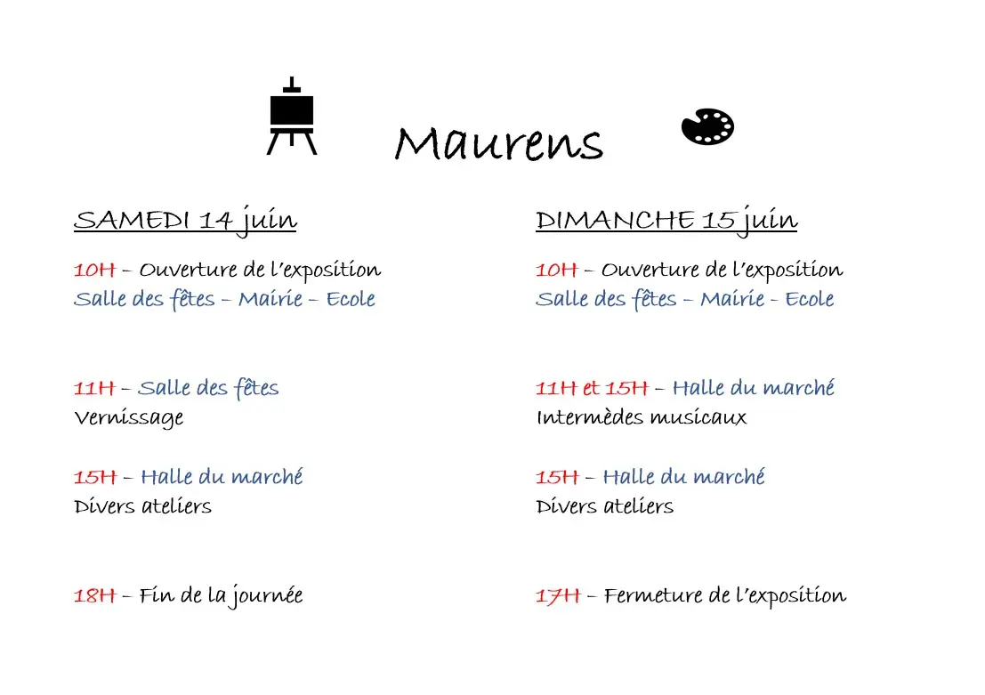 1406 week-end des arts-programme
