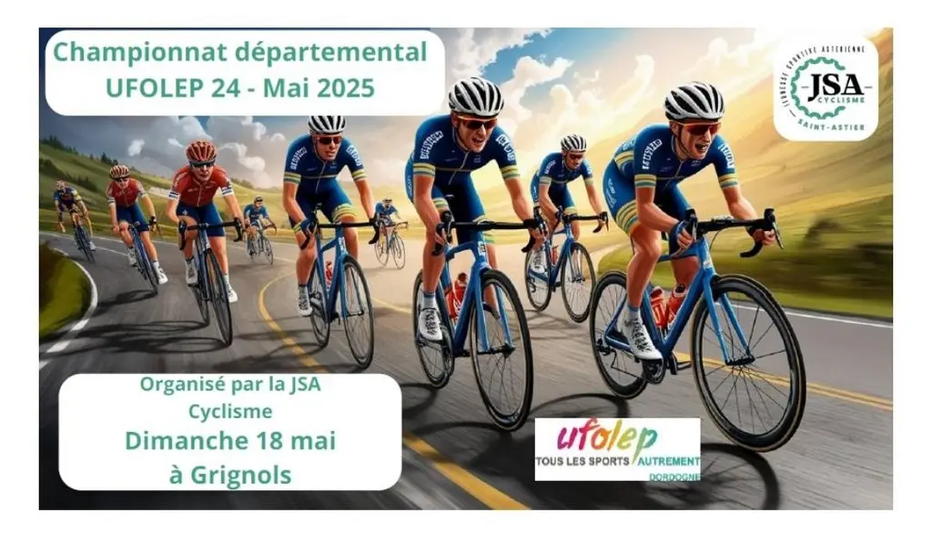 18 mai course cycliste grignols