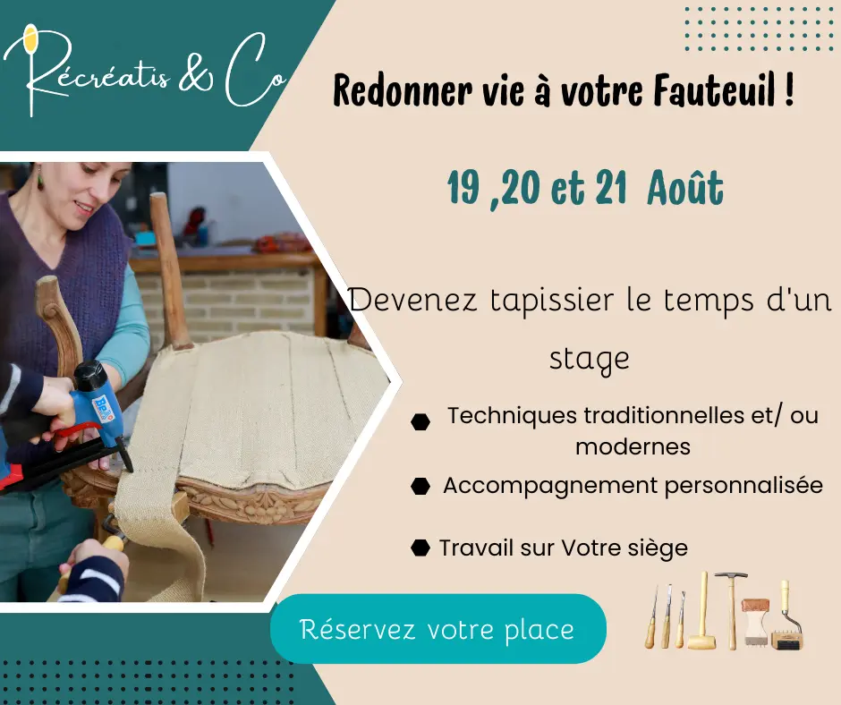 stage tapissier