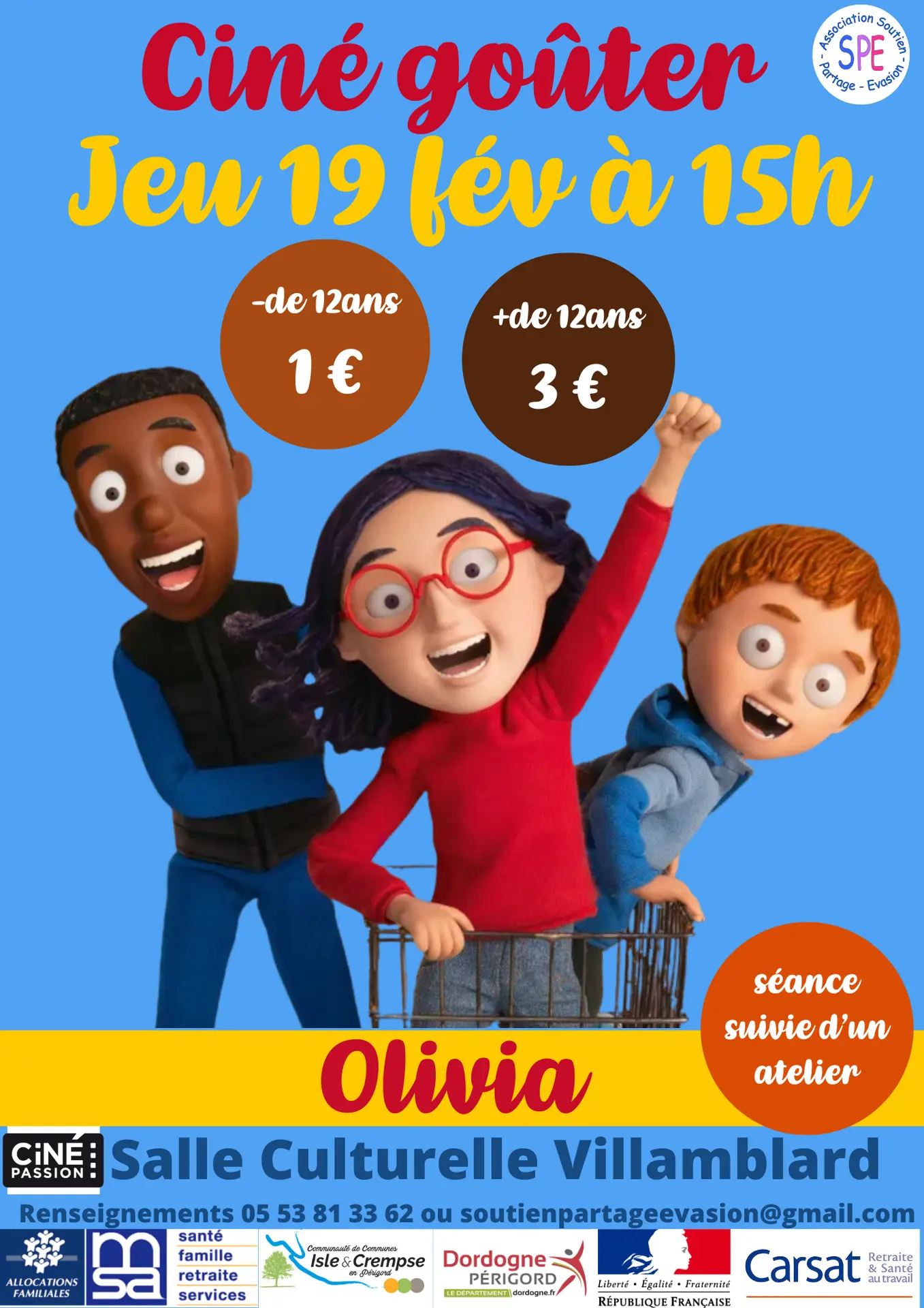 ciné goûter - ciné gouter février 2026