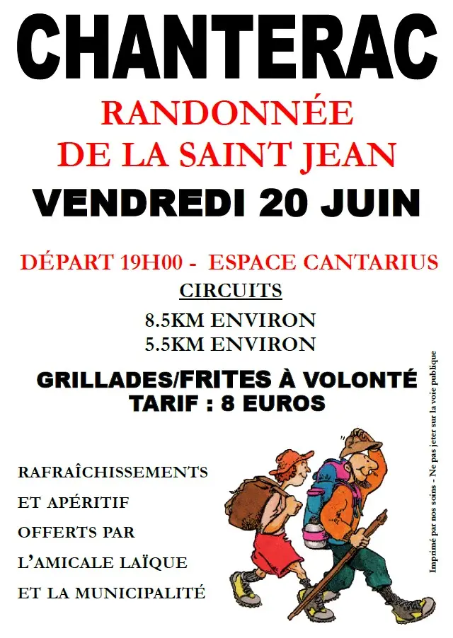 20 juin Chantérac st jean